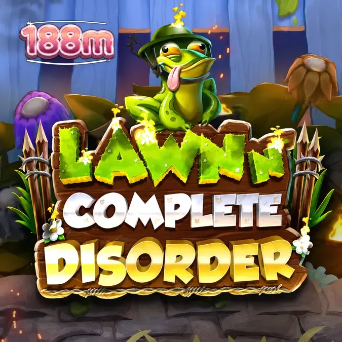 Giao diện trò chơi Lawn N’ Complete Disorder với các biểu tượng rau củ hoạt hình